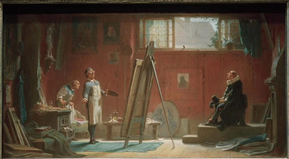 Il ritrattista - Schweinfurt, Museum Georg Schäfer